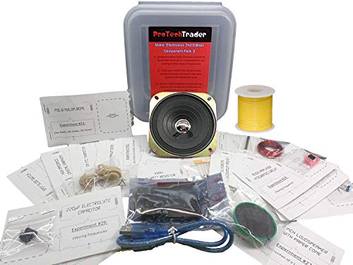 Ultimate Make: Electronics Kit Bundle - Includes All 3 Electronic Component Kits and Make: Electronics (2nd ED) Book by Charles Platt - STEM Electronics Science Education Set for Beginners Teen-Adult - Thumbnail 3
