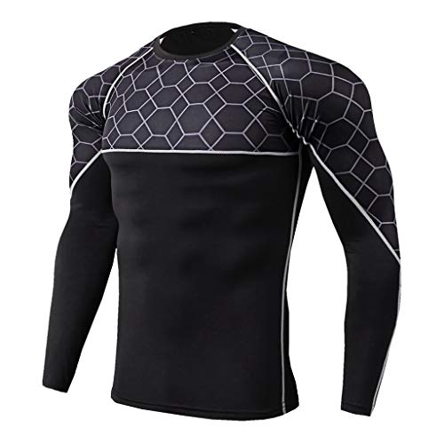 SSYUNO Men's Cycling Jersey Suit Fast Drying Tops Pants Sports Tight Suit Padded Biking Jakcet Outfit