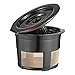 6 Pack Universal Reusable K Cup Coffee Filter for Keurig 2.0 & 1.0 Coffee Makers, Refillable Ground Coffee Filter, Compatible with K-Cup Pod Coffee Makers