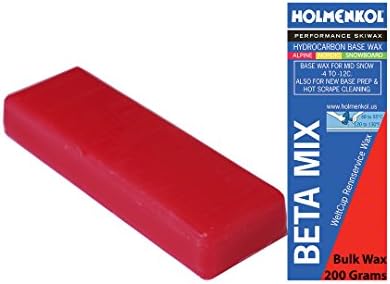 Holmenkol Betamix Red: 200 grams: Bulk Wax