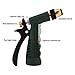 Crenova Garden Hose Nozzle, Spray Nozzle High Pressure Water Gun with Metal Brass Jet, Adjustable Patterns Heavy Duty for Watering Plants, Cleaning, Car Wash and Showering Pets