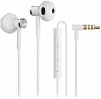 Xiaomi Mi Dual Driver Earphones, Dual Unit Half In-Ear with Mic \u0026 Remote,  MEMS Microphone Global Version with Warranty ZBW4406TY - For (Samsung,  Xiaomi, Huawei) Tablets, Apple Mac \u0026 Notebooks - White: Buy Online at Best  Price in Egypt - Souq is 