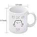 Cat Mom Ever Funny Coffee Mug, Cat Coffee Cup 11Oz for Women, Mom, Cat, Lovers, Mother's Day