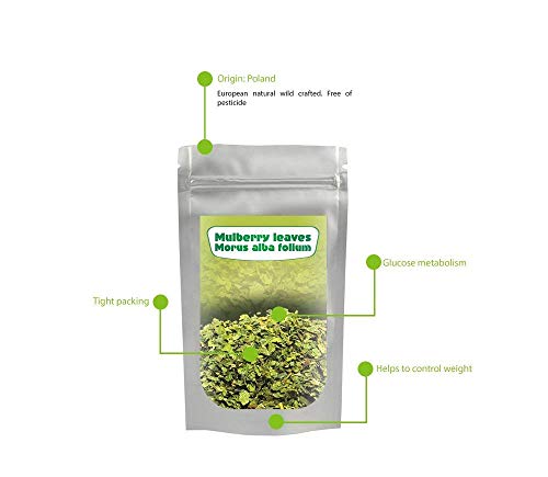 WeiÃe Maulbeere Blatt Tee (Morus alba) 400G, geschnitten – Bild 6