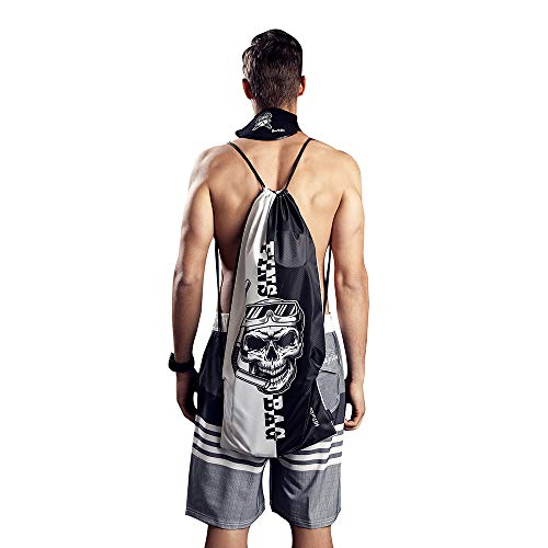 Hiturbo Scuba Gear Bag-Fin Drawstring Backpack Gear Bag for Snorkeling Diving Swimming Fins 29.5"x13.8"