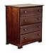 DaVinci Kalani 4-Drawer Dresser - Espresso
