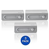 Smarson LED Wireless Energy Saving Motion Sensor Night Light, 3-Pack