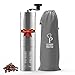 Premium Manual Coffee Grinder - Cutting-Edge Conical Ceramic Burr for Precision Brewing Every Time – Guaranteed Consistent Grind – Great for Travelling - Makes the Perfect Gift by Culinary Prestige