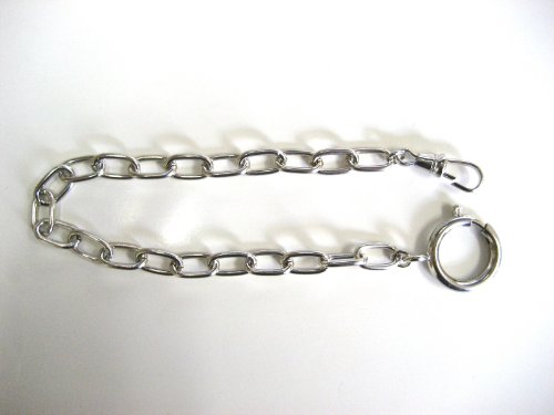 SILVER COLOR STAINLESS STEEL POCKET WATCH/VEST CHAIN