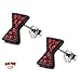 Marvel Comics Black Widow Logo Stud Earrings Women's Stainless Steel