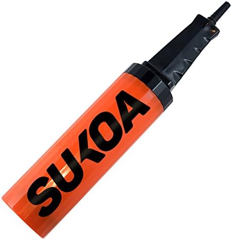 Sukoa Premium Exercise Ball Hand Pump – Superior Air Inflation for any Swiss Yoga Bosu Balance Ball, Pool Float, Rody Horse and Hippity Hop