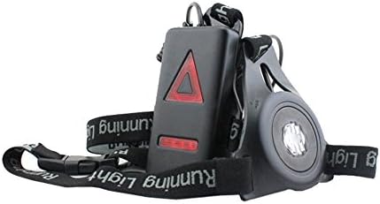 Outdoor LED Chest Light Night Running Warning Lights With Removable Fixing Band USB Charge For Camping Hiking Running