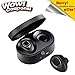 Wireless Earbuds Bluetooth Headphones with Mic In-Ear Noise Cancelling Earphone HD Stereo Sweatproof Headsets for iPhone Samsung and Smartphones from WOWOGO(K5S-grey)