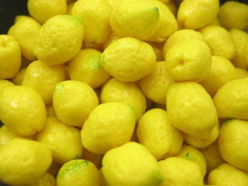 Lot 20 Lemons Dollhouse Miniature Food Fruit Art Deco Supply Dollhouse Food - 4078