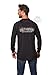 Harley-Davidson Mens Performance B&S with Mesh Black Long Sleeve (Large)