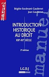 Introduction historique au droit