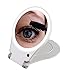 Floxite Circle Lighted and folding Vanity & Travel 10x Mirror (Pack of 1)
