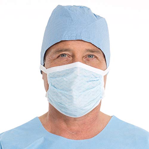 50 PCS Medical Earloop Disposable Surgical Face Mask - Best Use for Hospital Procedure Masks - High Quality 3 Ply Cotton Gives You Protection from Virus - Sanitary Mask for Adults and Kids - Thumbnail 2