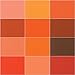 Bella Solids Orange 12 Fat Quarters Moda Fabrics 9900AB 129