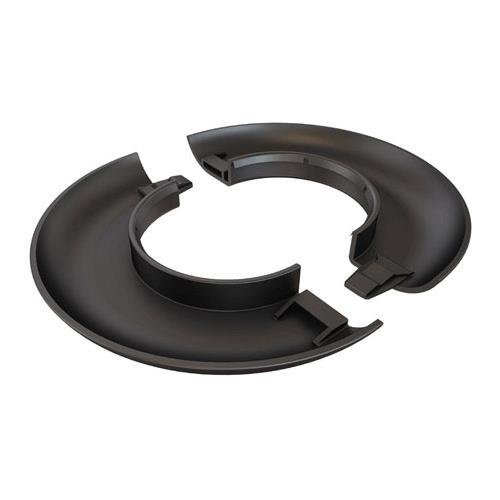 Crimson Av Cae Decorative Escutcheon Plate Black Clamps Around