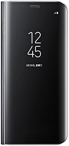 For Samsung Galaxy S8,GBSELL Luxury Smart Window Sleep Wake UP Flip Leather Stand Holder Case Cover
