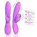 G-Spot Rabbit Rechargeable Dildo Vibrator Adult Sex Toys for Women - Silicone Clitoris Vagina Stimulator Massager Sex Things for Couples
