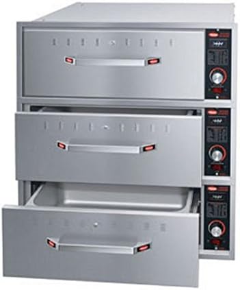 HatcoHDW-3 Three Drawer 1350 Watt Freestanding Standard Drawer Warmer
