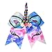 DEEKA Large Unicorn Cheer Hair Bows 8 Pack 7