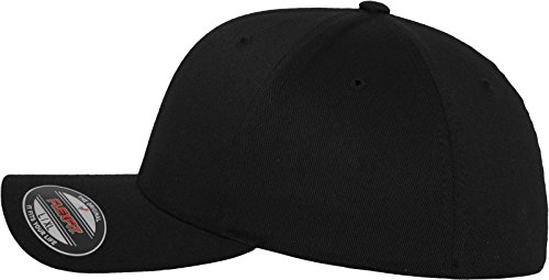 Flexfit WOOLY COMBED Stretchable Cap - black - L/XL