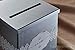 Hayley Cherie - Silver Gift Card Box with Printed Gold Foil Card and White Lace
