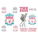 Liverpool FC Temporary Tattoo Pack of 10