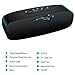 Bluetooth Speakers with Loud Sound, Enkman 10W Portable Wireless Speaker with FM Radio, Strong Bass, 12-Hours Playtime, True Wireless Stereo Pairing Bluetooth 4.2 Speaker for iPhone and Android Phones