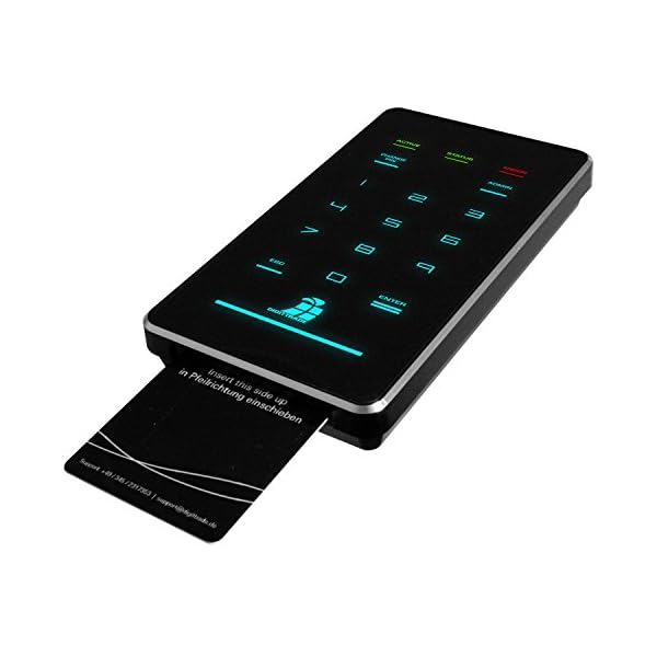 Digittrade HS256 S3 Externe Festplatte 1TB SSD High Security Mobile HDD (6,4 cm (2,5 Zoll), 5400rpm, USB 3.0) 256-Bit… – Bild 3
