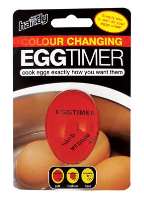 Robby's Colour Changing Egg Timer - Simply sits in pan as your eggs cook!