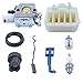 HAISHINE Carburetor Air Fuel Filter Line Intake Manifold Throttle Choke Rod Kit for Husqvarna 340 345 346 XP 350 351 353 Chainsaw 503283208