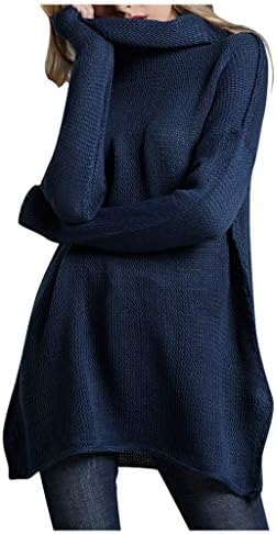 ニット ワンピース レディース タートルネック セーター 暖かい セーター 冬 プルオーバー 長袖 タートルネック 柔 セーター レディース 6