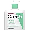 CeraVe-Foaming-Cleanser-1L35oz-Family-sized-Face-Body-Hand-Wash-with-Niacinamide CeraVe Foaming Cleanser for Normal to Oily Skin 1 Litre with Niacinamide and 3 Essential Ceramides