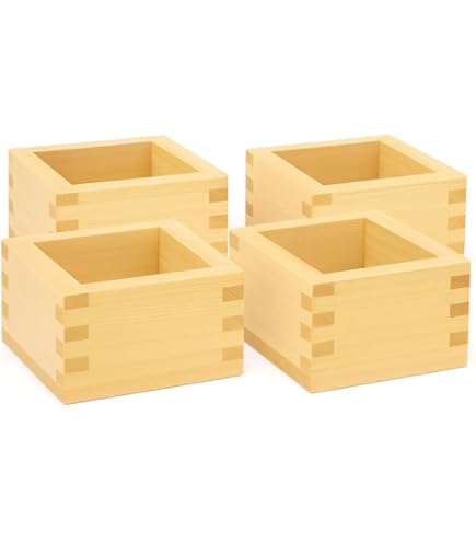Amazon.com | M.V. Trading MOMS100S2V Japanese Masu Wooden Square
