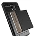 Note 4 Case, Anuck Galaxy Note 4 Wallet case [Anti Scratch][Heavy Duty][Card Pocket] Dual Layer Shockproof [Soft Rubber Bumper] Protective Hybrid Card Case Cover for Samsung Galaxy Note 4 - Black