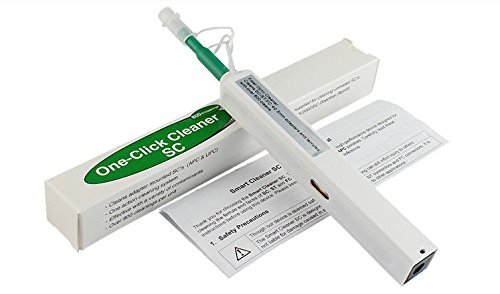 FiberShack - SC/FC / ST Fiber Optic Cleaning Pen for 2.5mm ferrules - Field Tested with Over 800 One Click Cleans per Pen.