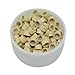 E-TING 1000 PCS 5mm Color Silicone Lined Micro Rings Links Beads Linkies for I Bonded Tipped Hair Extensions (Blonde)