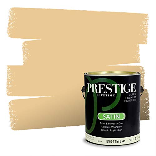 PRESTIGE Paints Exterior Paint and Primer In One, 1-Gallon, Satin, Comparable M…