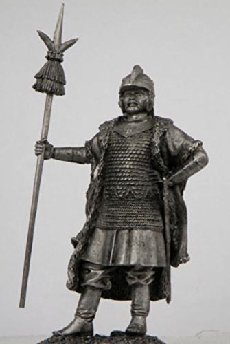 HISTORICAL TIN FIGURES POLAND WINGED HUSSAR OFFICER 16TH CENTURY 54MM 1/32 PR6