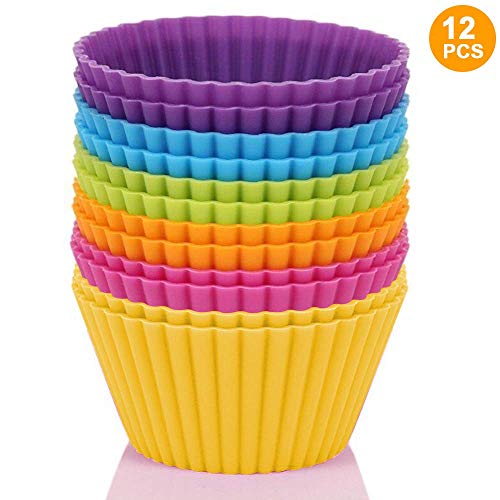 Reusable Silicone Baking Cups, Pack of 12 - Thumbnail 5