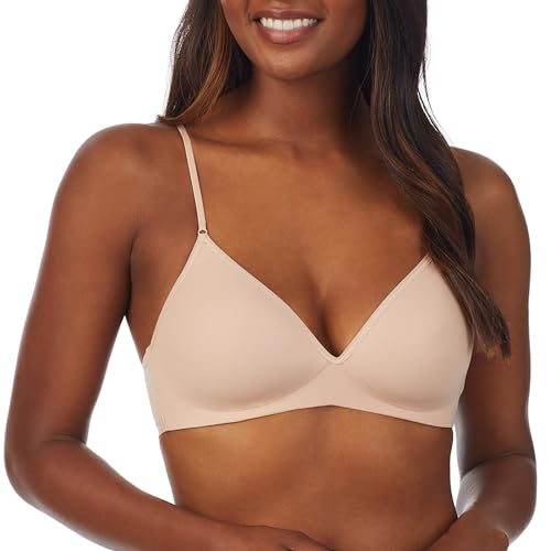 OnGossamer womens Next to Nothing Micro Wireless T Shirt Bra, Champagne, 34D US