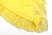 ReliBeauty Girls Sleeveless Sequin Princess Costume Dress up, Yellow, 7-8