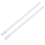 AIZESI Spring Tension Curtain Rods Short Tension