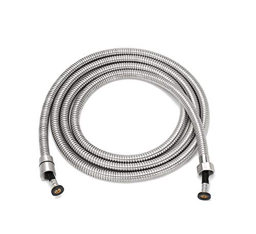 Shower Hose Extra Long | Shower Head Hose | Handheld Showerhead Hose| Long Shower Hose Extension | Shower Pipe for Bathroom, Toilet, Hand Held Shower Hose Extension & Replacement Part (98 inches)