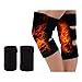 1 Pair Tourmaline Magnetic Therapy Orthopedic Knee Support Belt by JERN (Adjustable Self Heating Knee Brace for Men & Women)