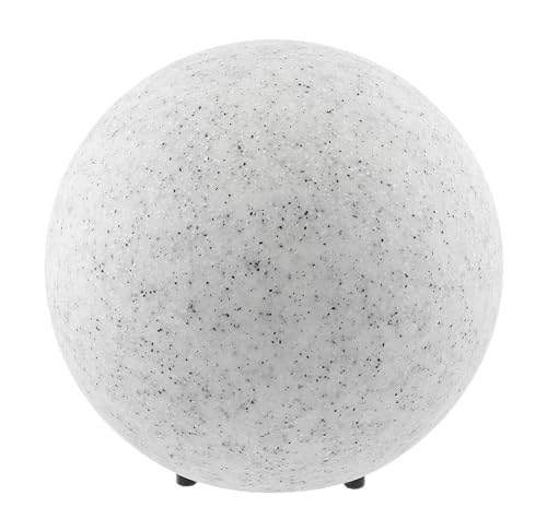 GTV - Tuinuitrusting Marmo tuinlamp kogellamp voor tuin 38 cm bol buitenlamp IP65 3 m lange stroomkabel 4 pennen